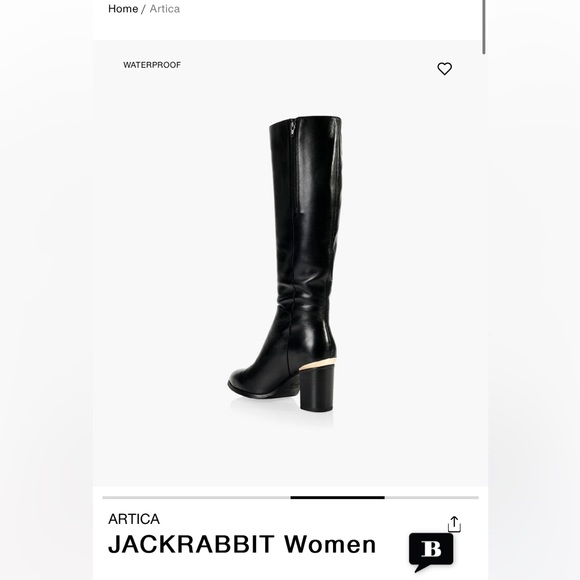 ARTICA Waterproof Jackrabbit Boots In Black - Picture 2 of 6